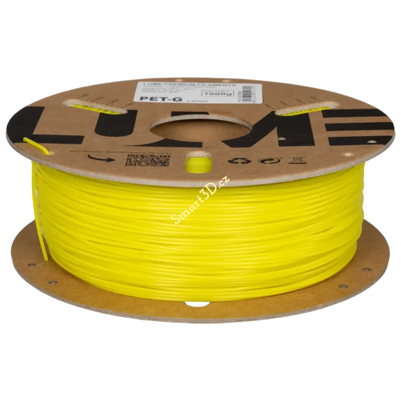 Filament LUME / PETG / CITRONOVÁ / 1,75 mm / 1 kg