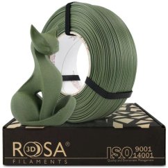 ReFill ROSA3D / PLA-CF / MATT OLIVE GREEN / 1,75 mm / 1 kg