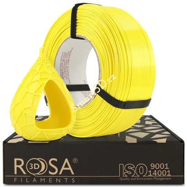 ReFill ROSA3D / PETG Standard HS / BRIGHT YELLOW / 1,75 mm / 1 kg