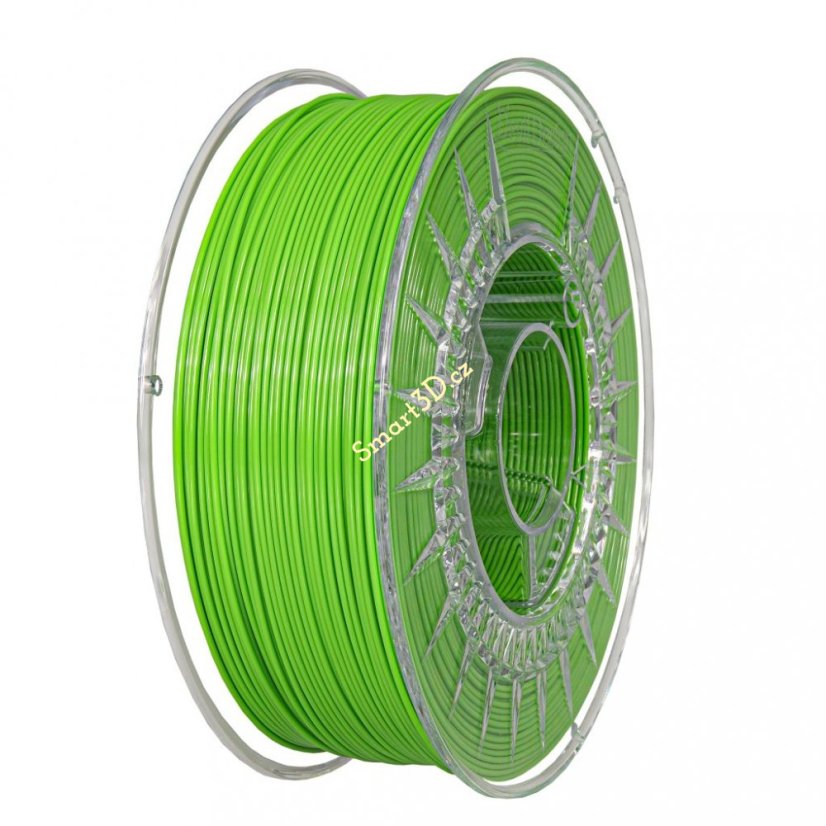 Filament DEVIL DESIGN / PETG / JASNĚ ZELENÁ / 1,75 mm / 1 kg.