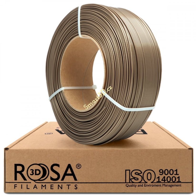 ReFill ROSA3D / PLA Starter / PERLEŤOVĚ ZLATÁ / 1,75 mm / 1 kg