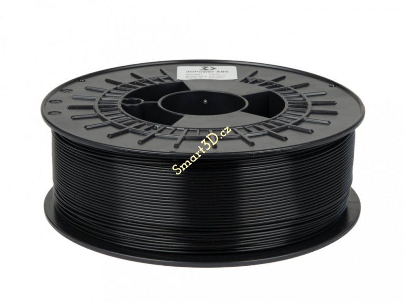 Filament 3D POWER / ABS / ČIERNA / 1,75 mm / 1 kg.