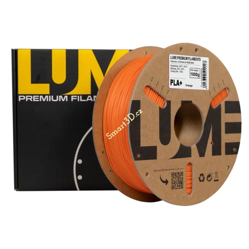 Filament LUME / PLA+ / ORANŽOVÁ / 1,75 mm / 1 kg
