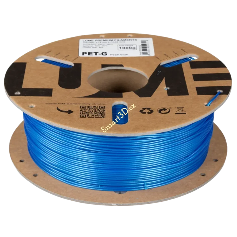 Filament LUME / PETG / PERLEŤOVĚ MODRÁ / 1,75 mm / 1 kg