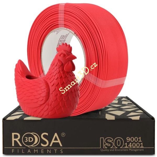ReFill ROSA3D / PLA SPEED MATT / MALINOVO ČERVENÁ / 1,75 mm / 1 kg