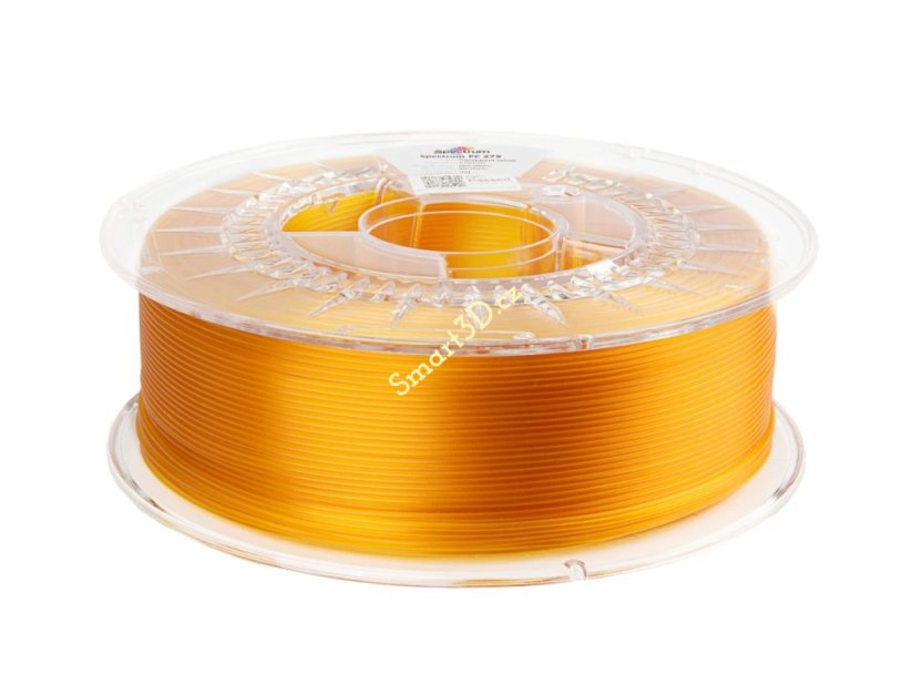 Filament SPECTRUM / PC 275 / ŽLUTÁ TRANSPARENTNÍ / 1,75 mm / 1 kg