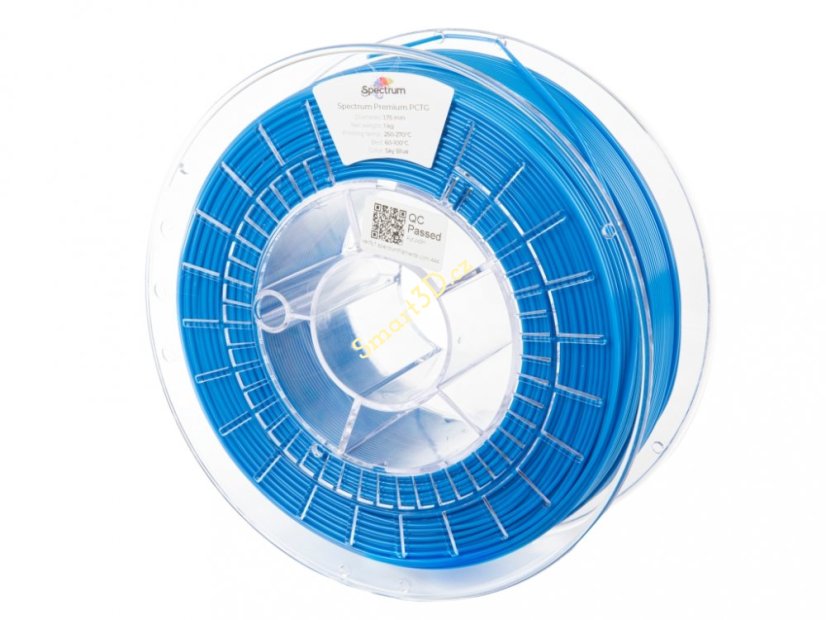 Filament SPECTRUM / PCTG / NEBESKY MODRÁ / 1,75 mm / 1 kg