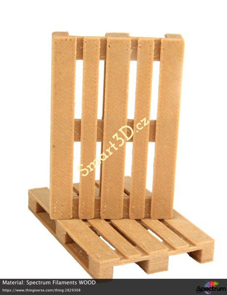 Filament SPECTRUM / PLA SPECIAL / DŘEVO DUB / 1,75 mm / 1 kg