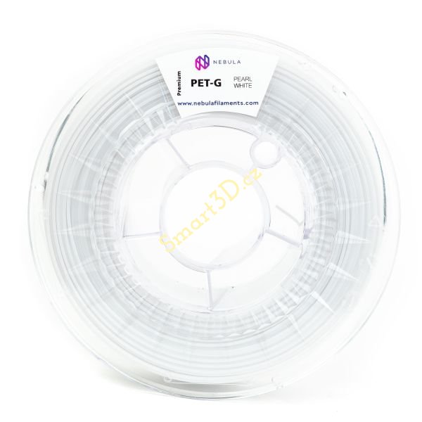 Filament NEBULA / PETG / PERLEŤOVĚ BÍLÁ / 1,75 mm / 1 kg