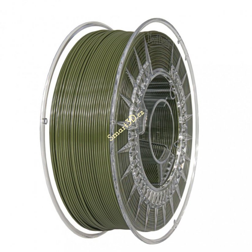 Filament DEVIL DESIGN / PETG / OLIVE GREEN / 1,75 mm / 1 kg.