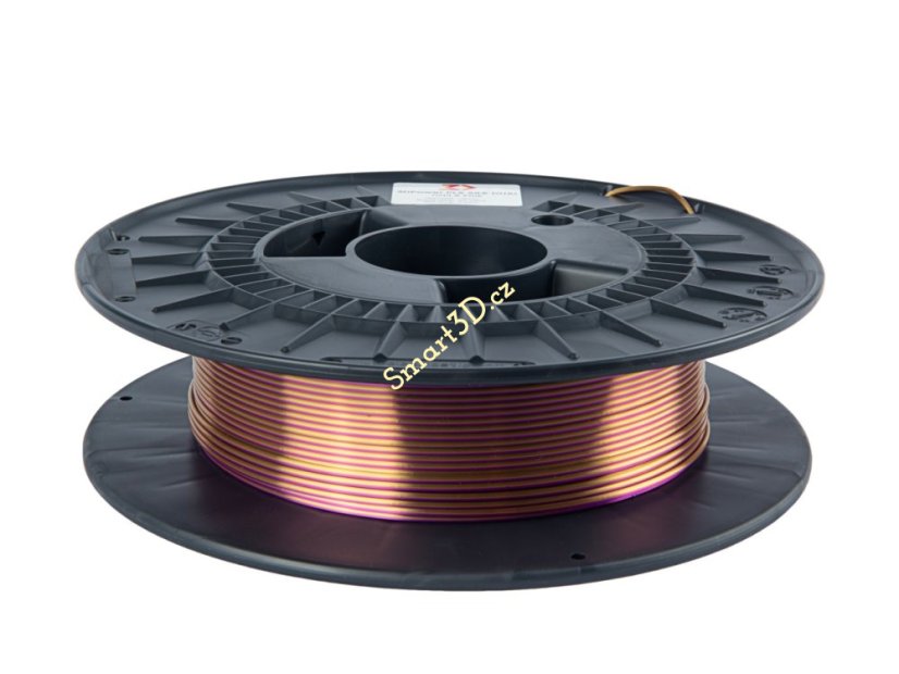 Filament 3D POWER / SILK DUAL / ZLATÁ+RŮŽOVÁ / 1,75 mm / 0,3 kg.
