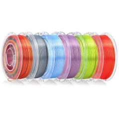 Filament ROSA3D / PLA SILK / MULTICOLOUR SET / 1,75mm / 6 x 350 g