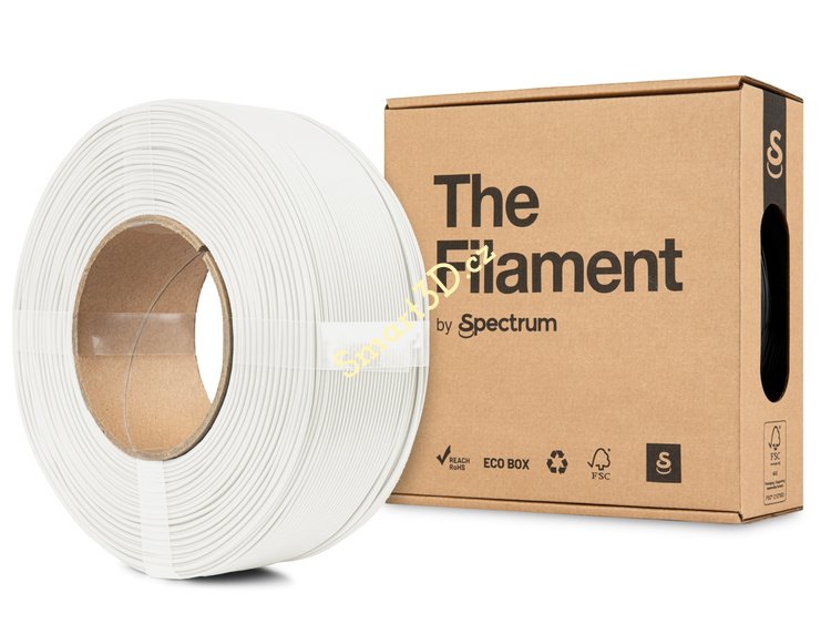 ReFill TheFilament / PLA Lite / BÍLÁ / 1,75 mm / 1 kg