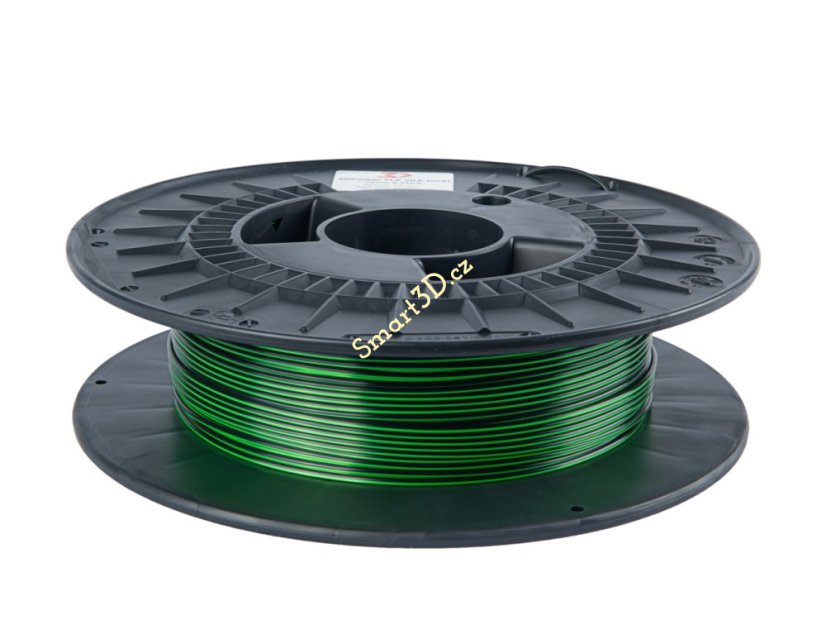 Filament 3D POWER / SILK DUAL / MODRÁ+ZELENÁ / 1,75 mm / 0,3 kg.