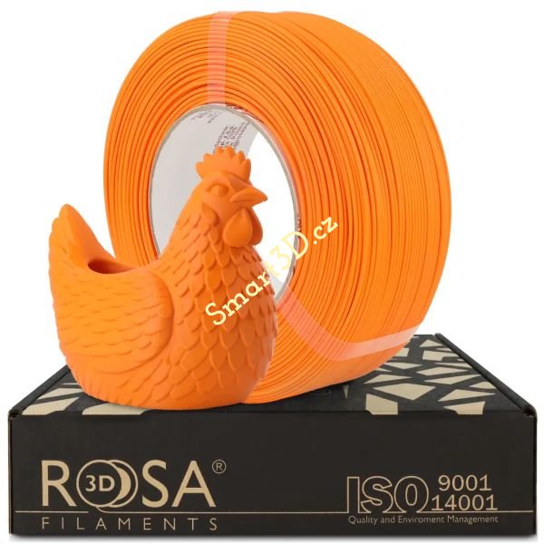 ReFill ROSA3D / PLA SPEED MATT / ORANŽOVÁ "CURCUMA" / 1,75 mm / 1 kg