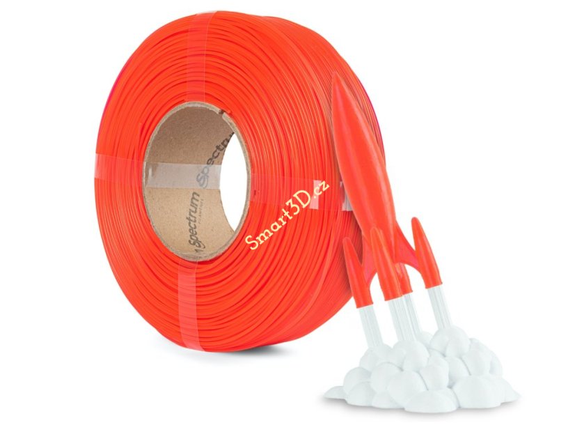 ReFill SPECTRUM / PLA High Speed / NEON ORANGE UV / 1,75 mm / 1 kg