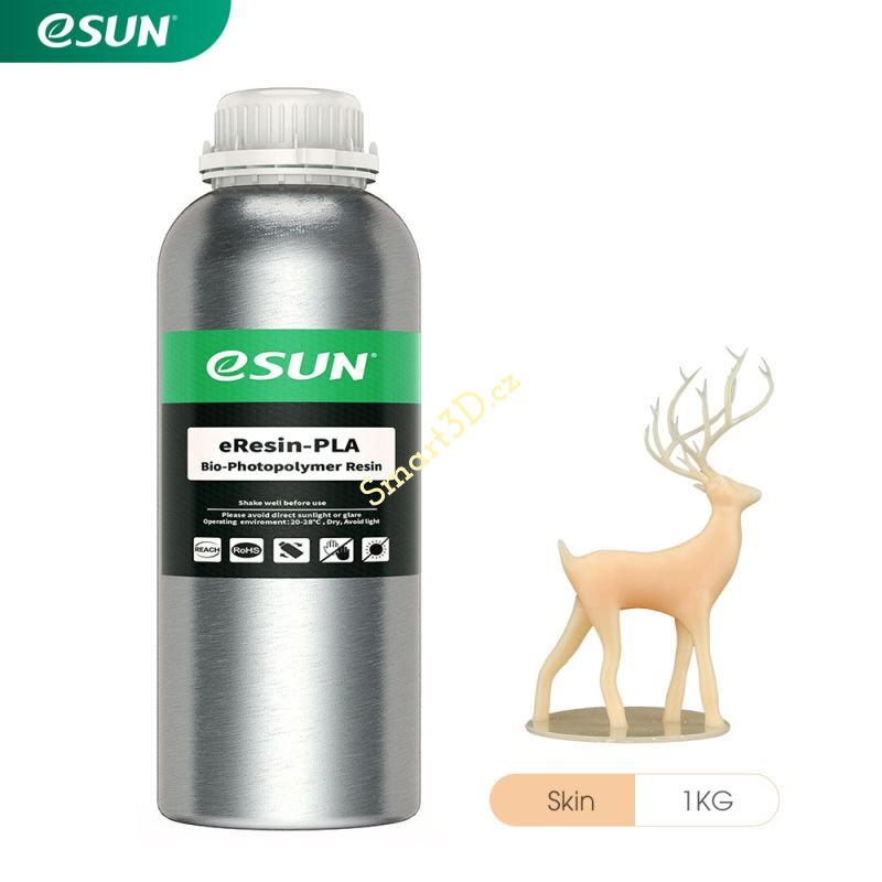 eSUN eResin PLA - bio pryskyřice 1kg - barva lidské kůže / skin