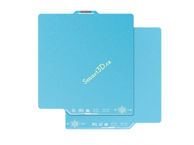 BIQU Panda CryoGrip FROSTBITE - tisková podložka pro Bambulab A1/P1/X1 - hrubá textura