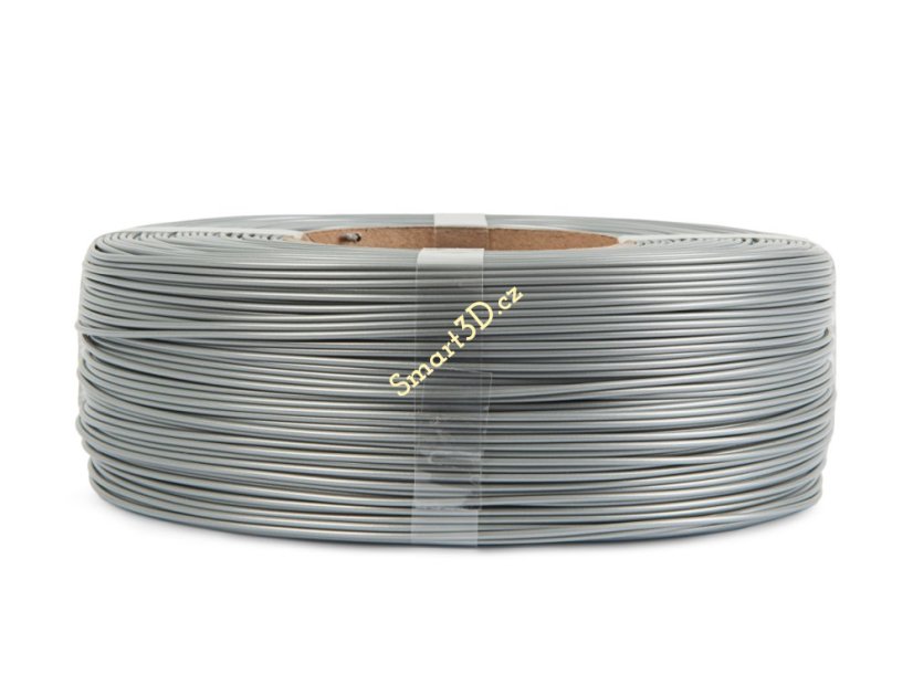 ReFill 3D POWER / Basic PLA / STRIEBORNÁ / 1,75 mm / 1 kg.
