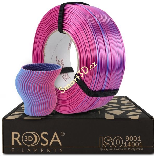 ReFill ROSA3D / PLA MAGIC SILK / BUBBLEGUM PINK / 1,75 mm / 1 kg ReFill ROSA3D / PLA MAGIC SILK / BUBBLEGUM PINK / 1,75 mm / 1 kg