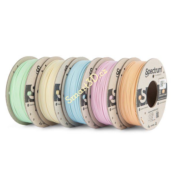 Filament SPECTRUM / 5 PACK / PLA PASTELLO / 1,75 mm