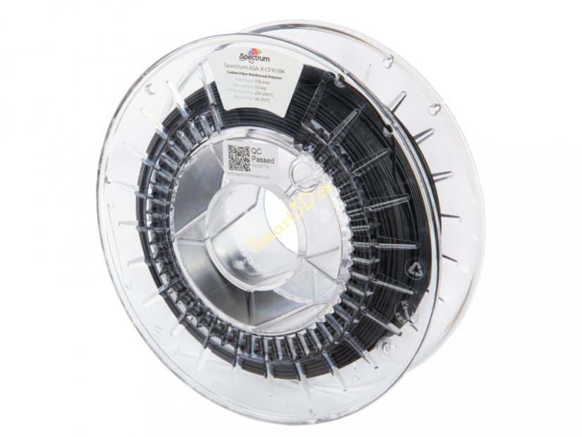 Filament SPECTRUM / ASA-X CF10 / ČERNÁ / 1,75 mm / 0,5 kg