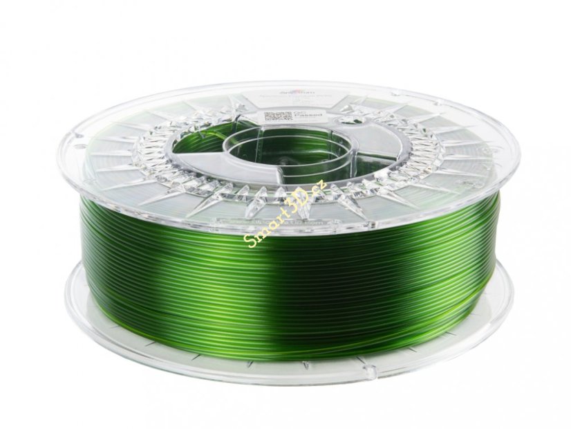 Filament SPECTRUM / PCTG / TRANSPARENT GREEN / 1,75 mm / 1 kg