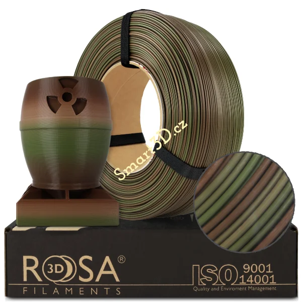 ReFill ROSA3D / PLA / RAINBOW ARMY FOREST / 1,75 mm / 1 kg