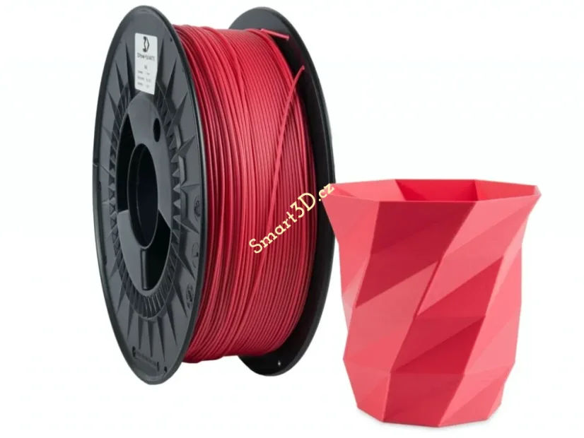 Filament 3D POWER / PLA MATTE / ČERVENÁ / 1,75 mm / 1 kg.