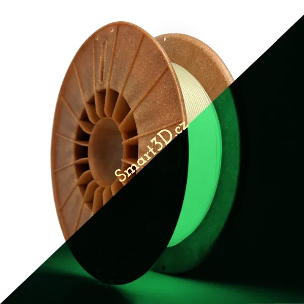 Filament ROSA3D / ROSA FLEX 96A / SVIETIACI V TME - ZELENÝ / 1,75mm / 0,5kg
