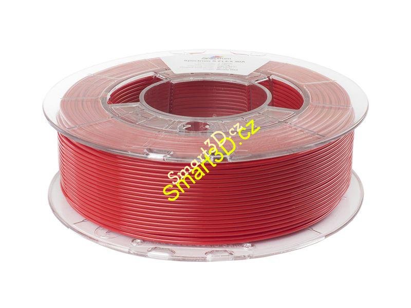 Filament SPECTRUM / S-FLEX 85A / ČERVENÁ "BLOODY" / 1,75 mm / 0,25 kg