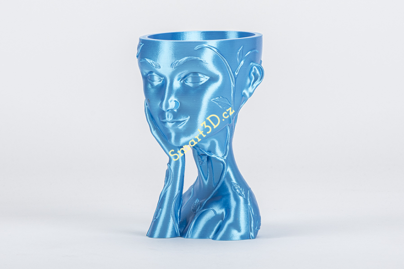 Filament FILAMENT-PM / PLA SILK / "Sky Blue" / 1,75 mm / 1 kg.
