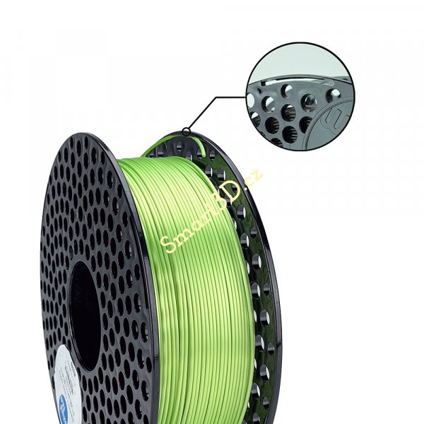 Filament AzureFilm / PLA SILK / PISTACIOVĚ ZELENÁ / 1,75 mm / 1 kg.