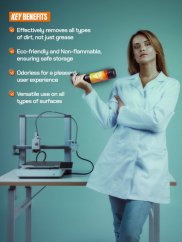 ALPHAPRINT – All in One Cleaner – 3D čistič tiskových podložek 400ml