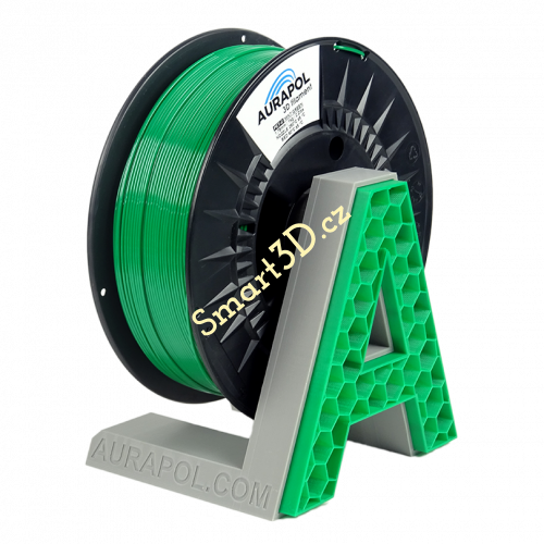 Filament AURAPOL / PETG / ZELENÁ MÁTA / 1,75 mm / 1 kg.