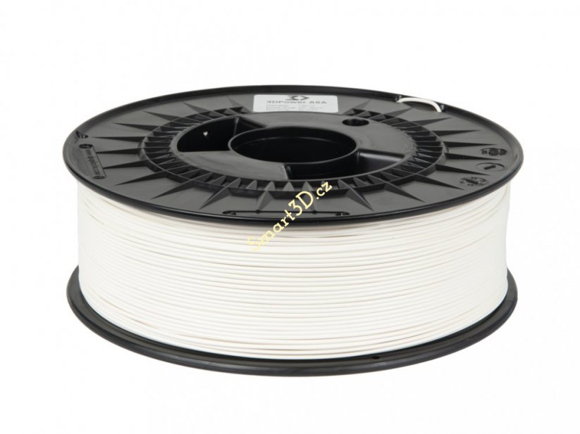 Filament 3D POWER / ASA / WHITE / 1,75 mm / 1 kg.