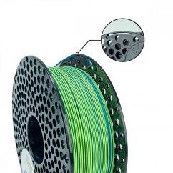 Filament AzureFilm / PLA DUAL / BLUE - GREEN / 1,75 mm / 1 kg.