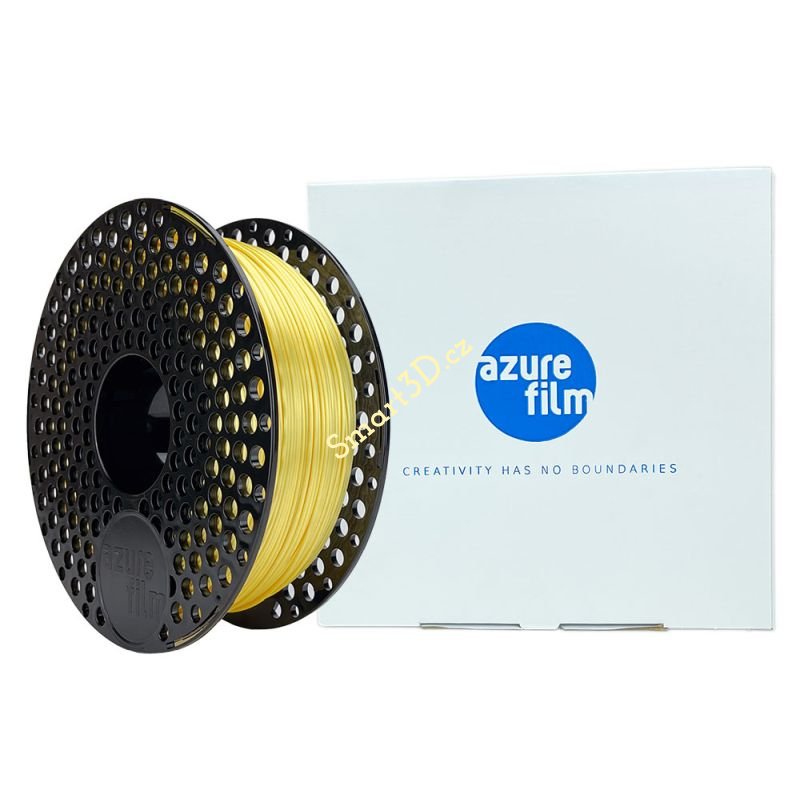 Filament AzureFilm / PLA SILK / ŽLUTÁ / 1,75 mm / 300 g.