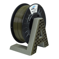 Filament AURAPOL / PETG / ARMY SURVIVAL GREY / 1,75 mm / 1 kg.