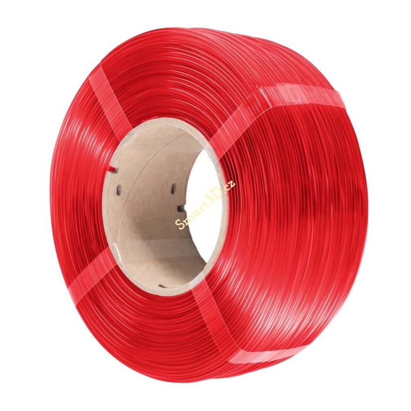 ReFill AzureFilm / PETG / RED TRANSPARENT / 1,75 mm / 1 kg. ReFill AzureFilm / PETG / RED TRANSPARENT / 1,75 mm / 1 kg.