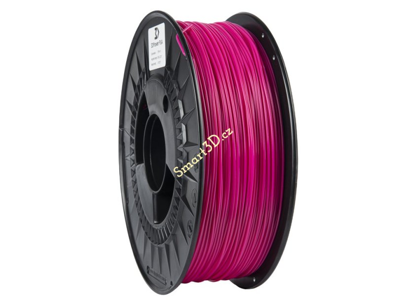 Filament 3D POWER / Basic PLA / RŮŽOVÁ / 1,75 mm / 1 kg.
