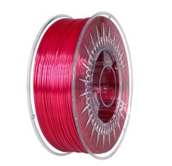 Filament DEVIL DESIGN / PLA SILK / TMAVĚ ČERVENÁ / 1,75 mm / 1 kg.