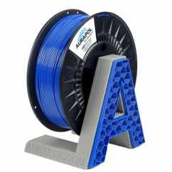 Filament AURAPOL / PETG / SIGNAL BLUE / 1,75 mm / 1 kg.