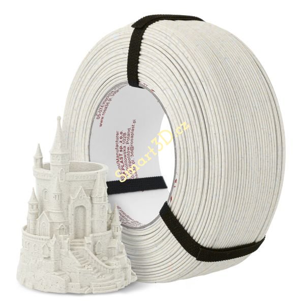 ReFill ROSA3D / PLA SPEED MATT / MRAMOR IVORY ( TEPLÁ BÍLÁ ) / 1,75 mm / 1 kg