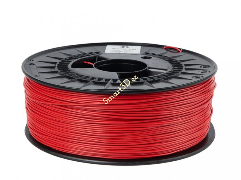 Filament 3D POWER / ABS / RED / 1,75 mm / 1 kg.