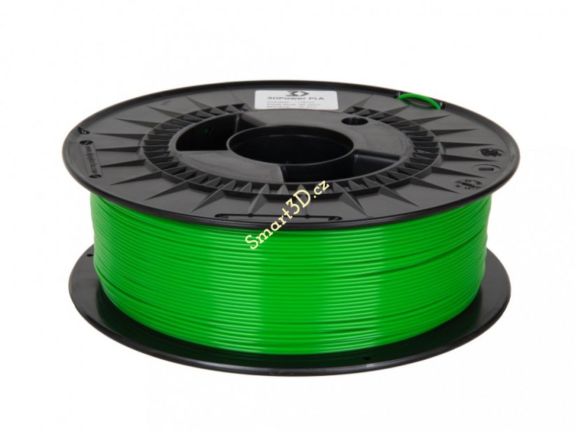 Filament 3D POWER / Basic PLA / LIGHT GREEN / 1,75 mm / 1 kg.