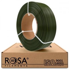 ReFill ROSA3D / PETG Standard HS / ARMÁDNA ZELENÁ / 1,75 mm / 1 kg