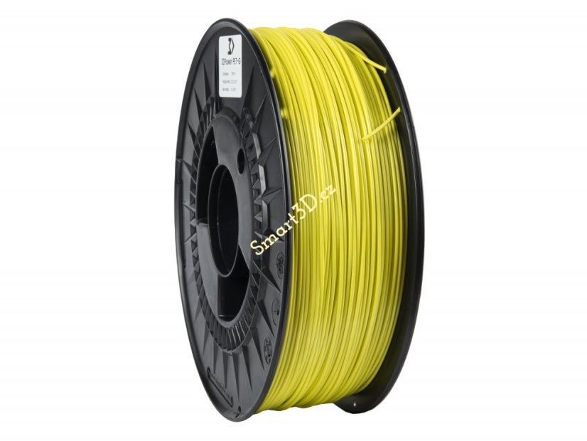 Filament 3D POWER / Basic PETG / YELLOW / 1,75 mm / 1 kg.