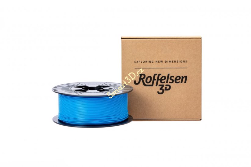 Filament Roffelsen3D / PLA / SVĚTLE MODRÁ / 1,75 mm / 1 kg