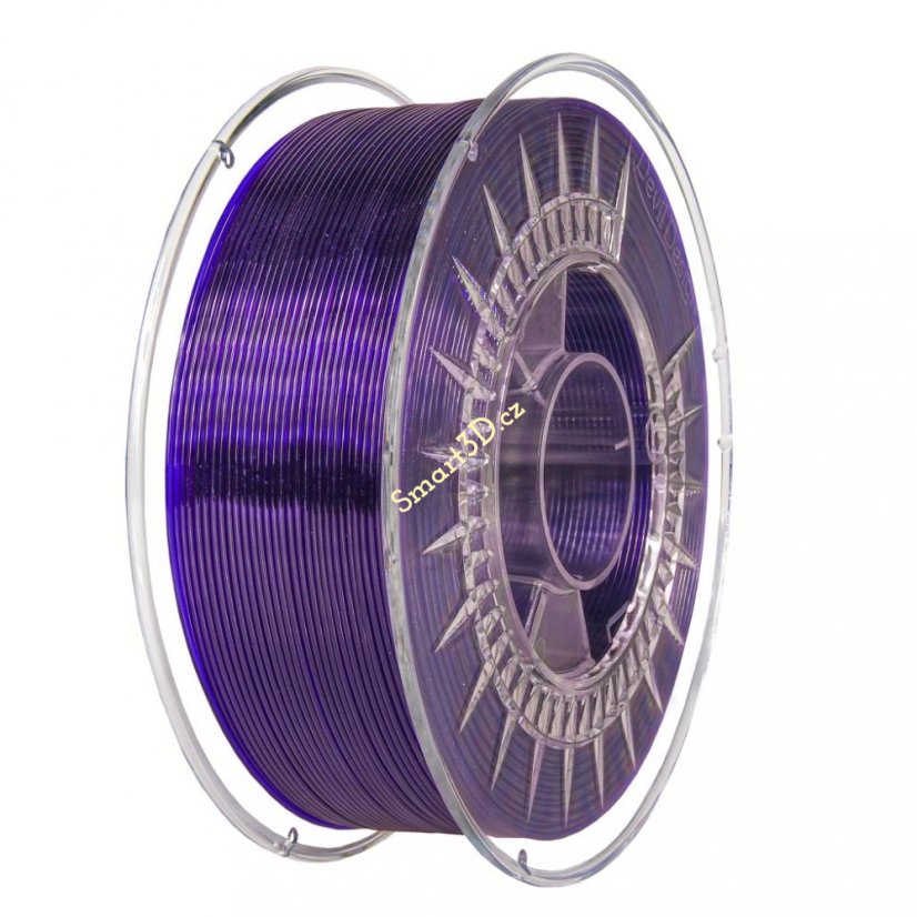 Filament DEVIL DESIGN / PETG / ULTRA VIOLET / 1,75 mm / 1 kg.